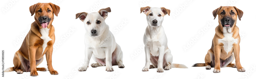 Dog on a transparent background, PNG Format Dog on a transparent background, PNG Format