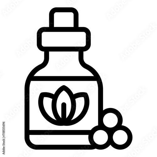 Homeopathy herbal icon