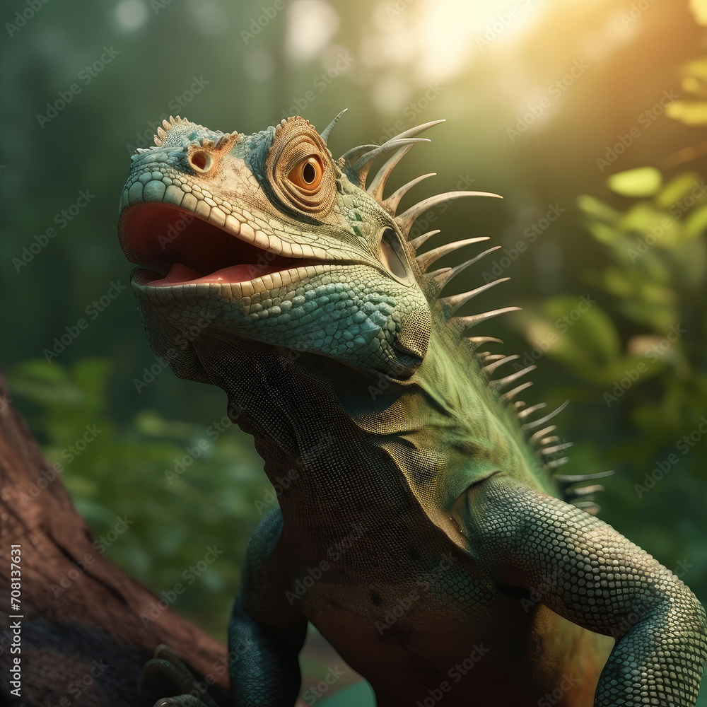 Surprised Iguana Surprised Iguana