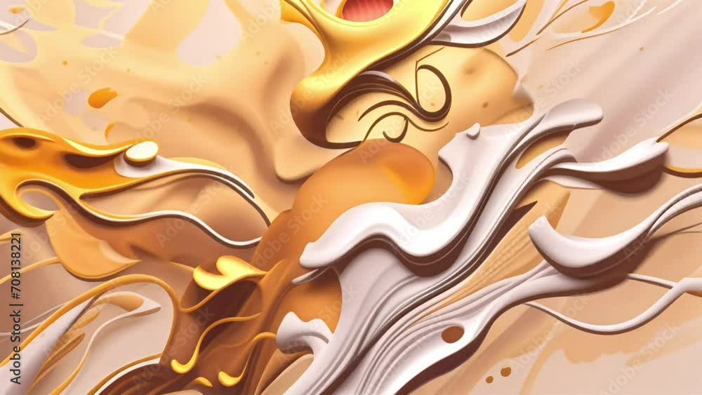 Golden Liquid Abstract Motion Background
Golden Liquid Abstract Motion Background