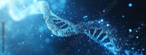 Biochemie Colorful DNA molecule Background