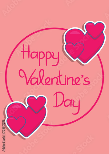 happy valentines day card