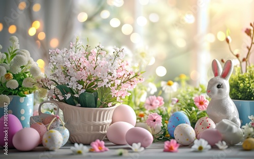 Beautifully arranged Easter...