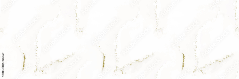 Marble Ink Grunge. Gold Art Vector. Marble Ink Background. Gold Light Color. Grain Seamless Repeat. Light Elegant Stone. Foil Granite Background. Gold White Vector. White Grunge Background.