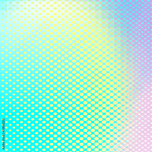 Light blue dots gradient pattern square background illustration, Suitable for Posters, Sale, Banners, Anniversary, Party, Events, Ads and various design works