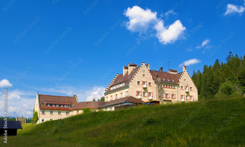 5 stars Hotel Kranzbach between Elmau and Klais near Garmisch-Partenkichen, Bavaria, Germany, Europe