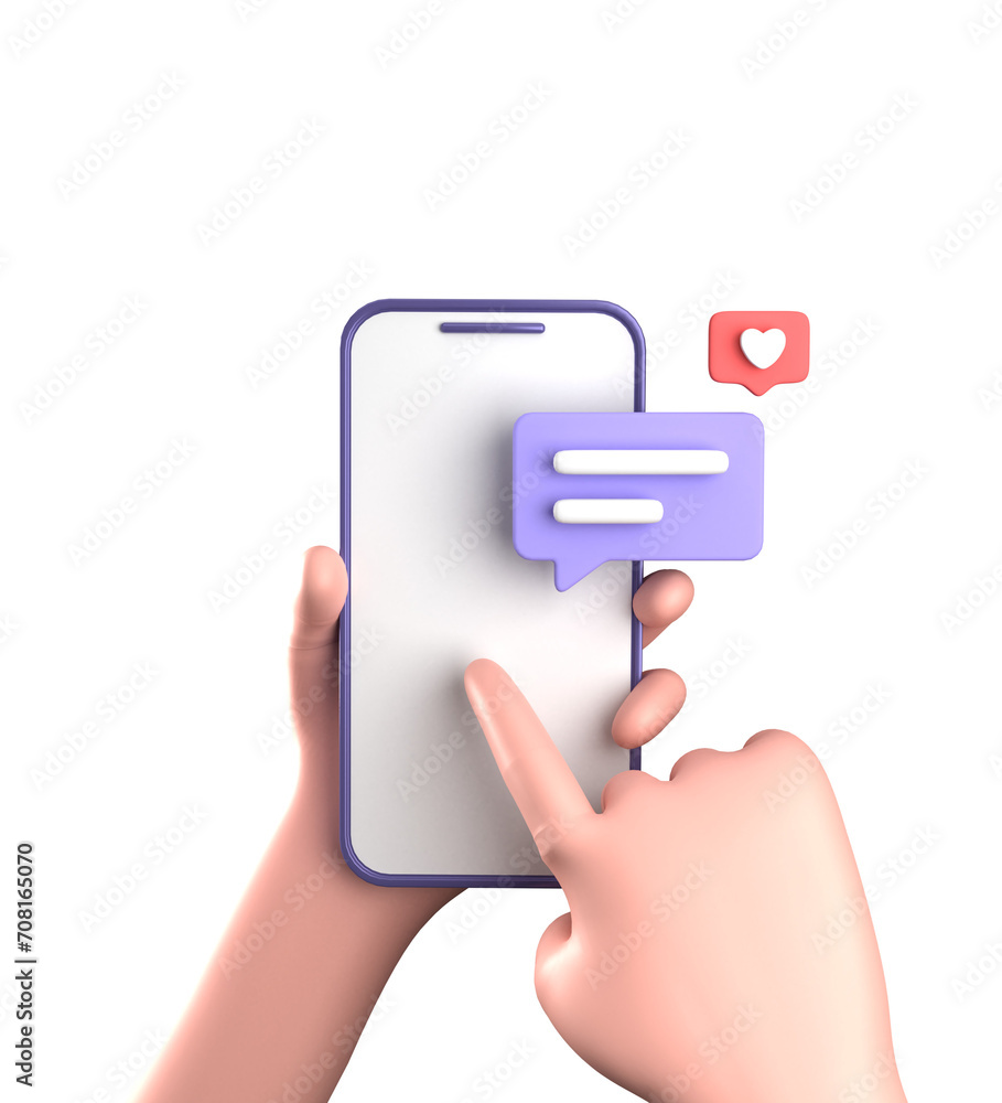 3d rendering of smartphone with hand, 3D pastel smaprtphone with ornaments, icon set. 3d rendering of smartphone with hand, 3D pastel smaprtphone with ornaments, icon set.