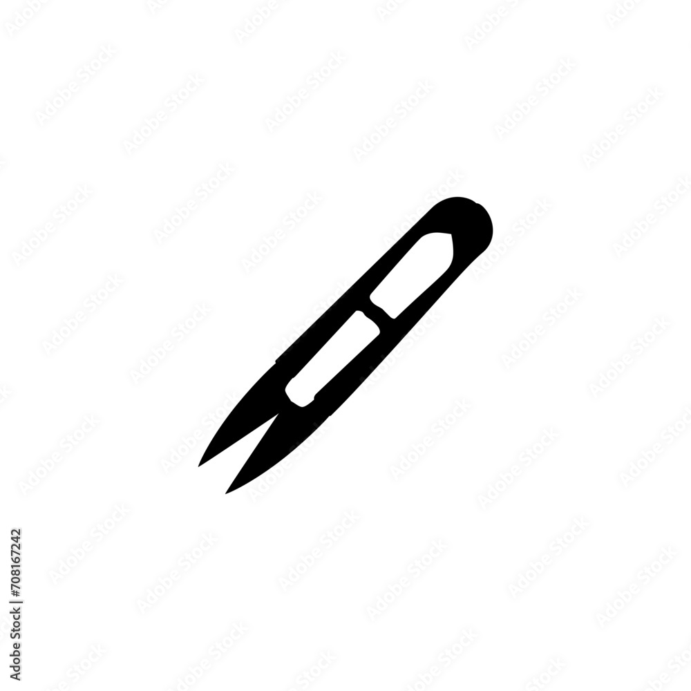 Scissors Silhouette, Flat Style, can use for Pictogram, Art Illustration, Website, Apps, Logo Type or Graphic Design Element. Vector Illustration Scissors Silhouette, Flat Style, can use for Pictogram, Art Illustration, Website, Apps, Logo Type or Graphic Design Element. Vector Illustration