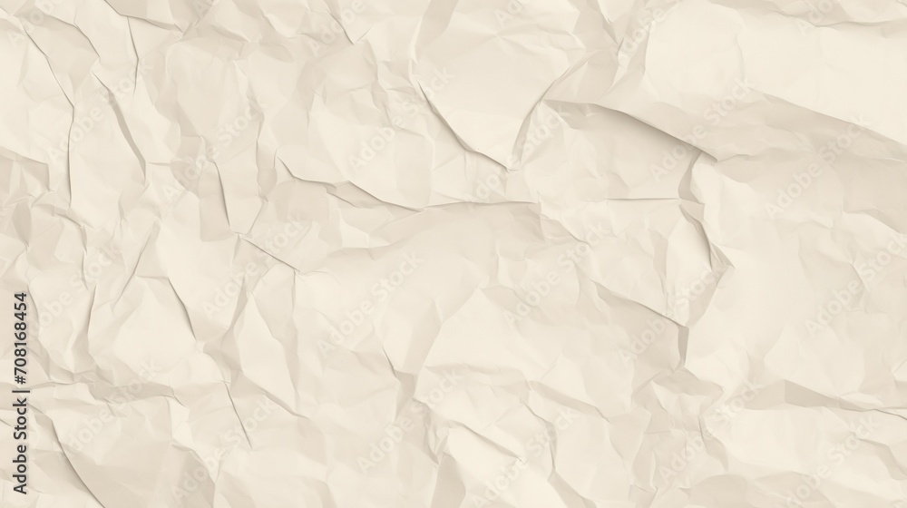 Fototapeta premium white crumpled paper background texture