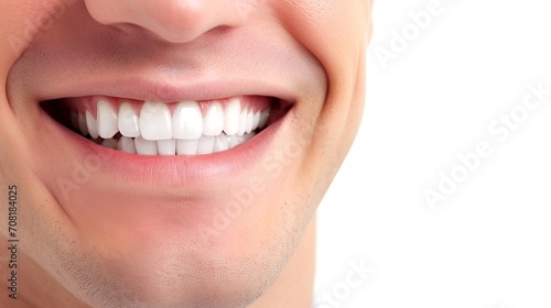 Blonde scandinavian man with clean teeth smiling for dental ad  stylish hair   strong jawline.