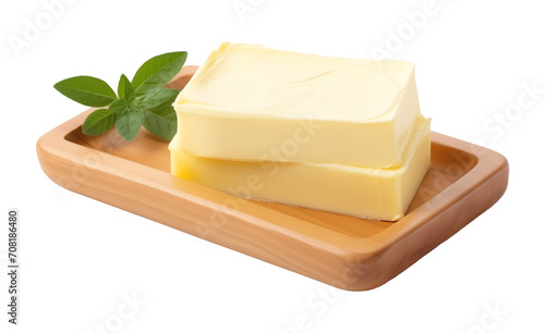 Butter Isolated on Transparent Background
