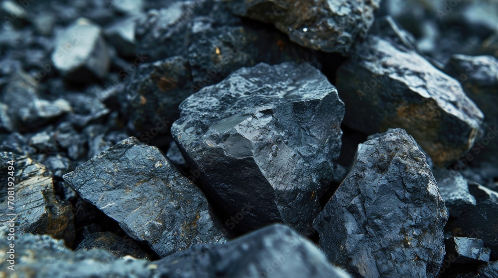 Natural black coal background Natural black coal background
