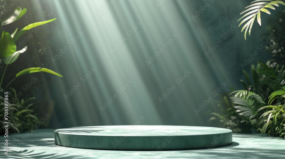Podium in the background. Studio podium for product advertising. Stage stand. Blank podium. Display platform Podium in the background. Studio podium for product advertising. Stage stand. Blank podium. Display platform