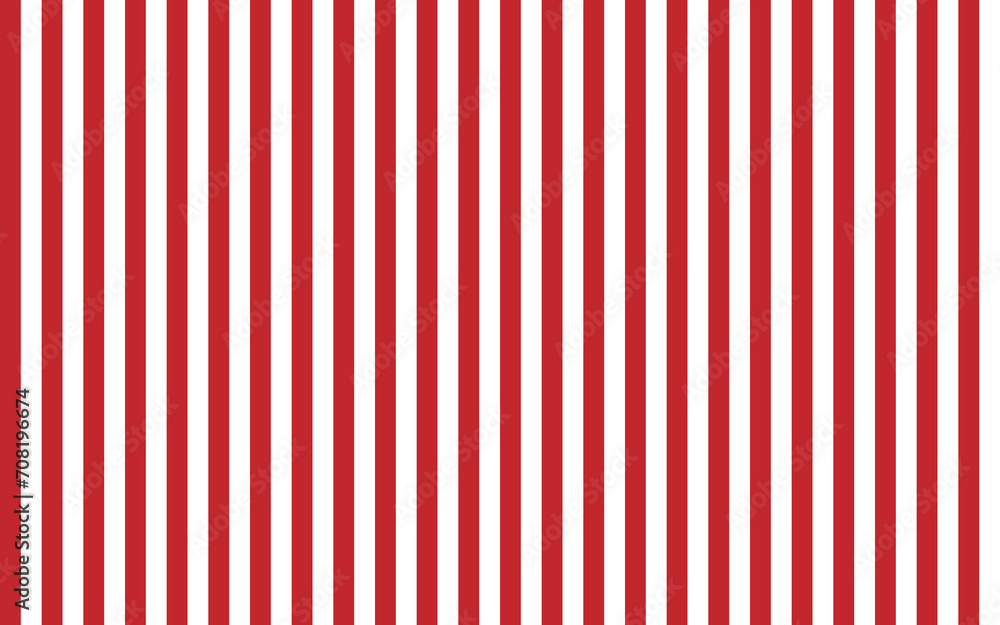 Naklejka premium 赤ストライプ100