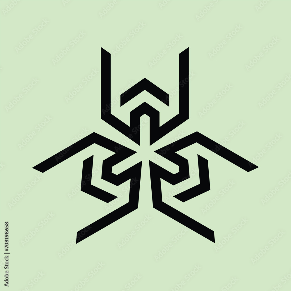 monogram design in the shape of the letter monogram design in the shape of the letter