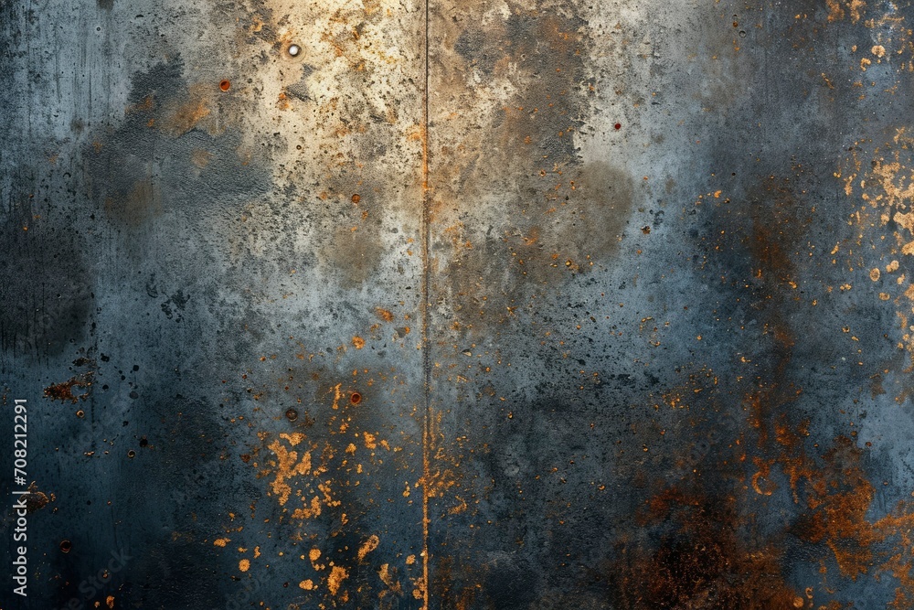 Fototapeta premium Distressed Yellow Brown Old Brick Wall With Graffiti Street Art. Background And Painted Lines And Draw. Abstract Grunge Modern Grafitty Wallpaper. Abstract Plastered Wall Web Banner. Design Element.