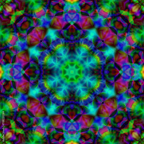 psychedelic background. bright colorful patterns. Abstract kaleidoscope pattern. pattern for design