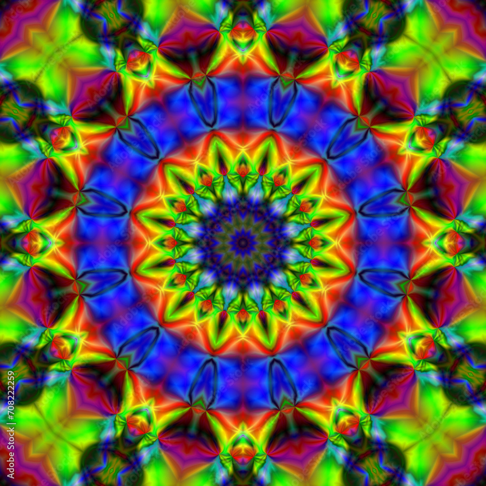 psychedelic background.bright colorful patterns. background screensaver..Magic graphics.