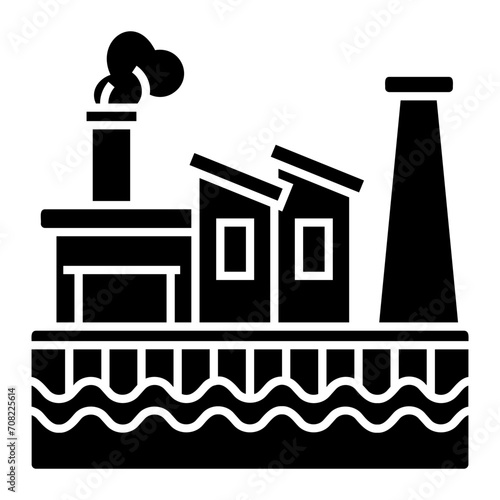 offshore platform icon