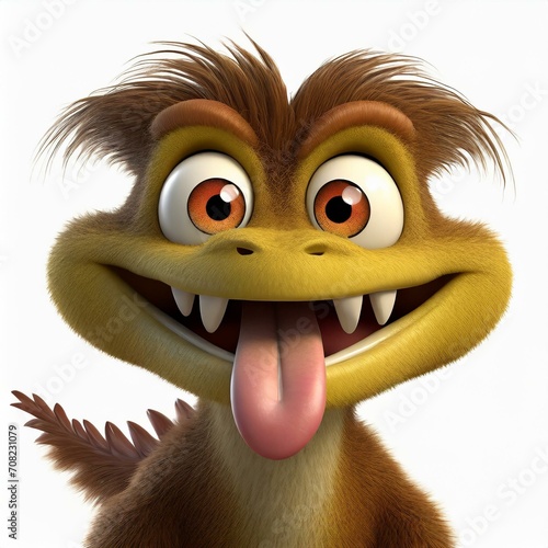 cartoon monster