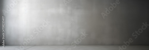 Minimal abstract light blue background for product presentation. light on grey plaster wall