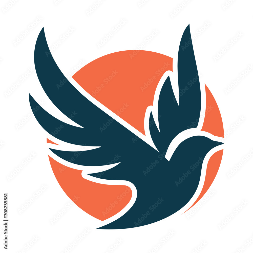 Bird Logo Design Vector Illustration Bird Logo Design Vector Illustration