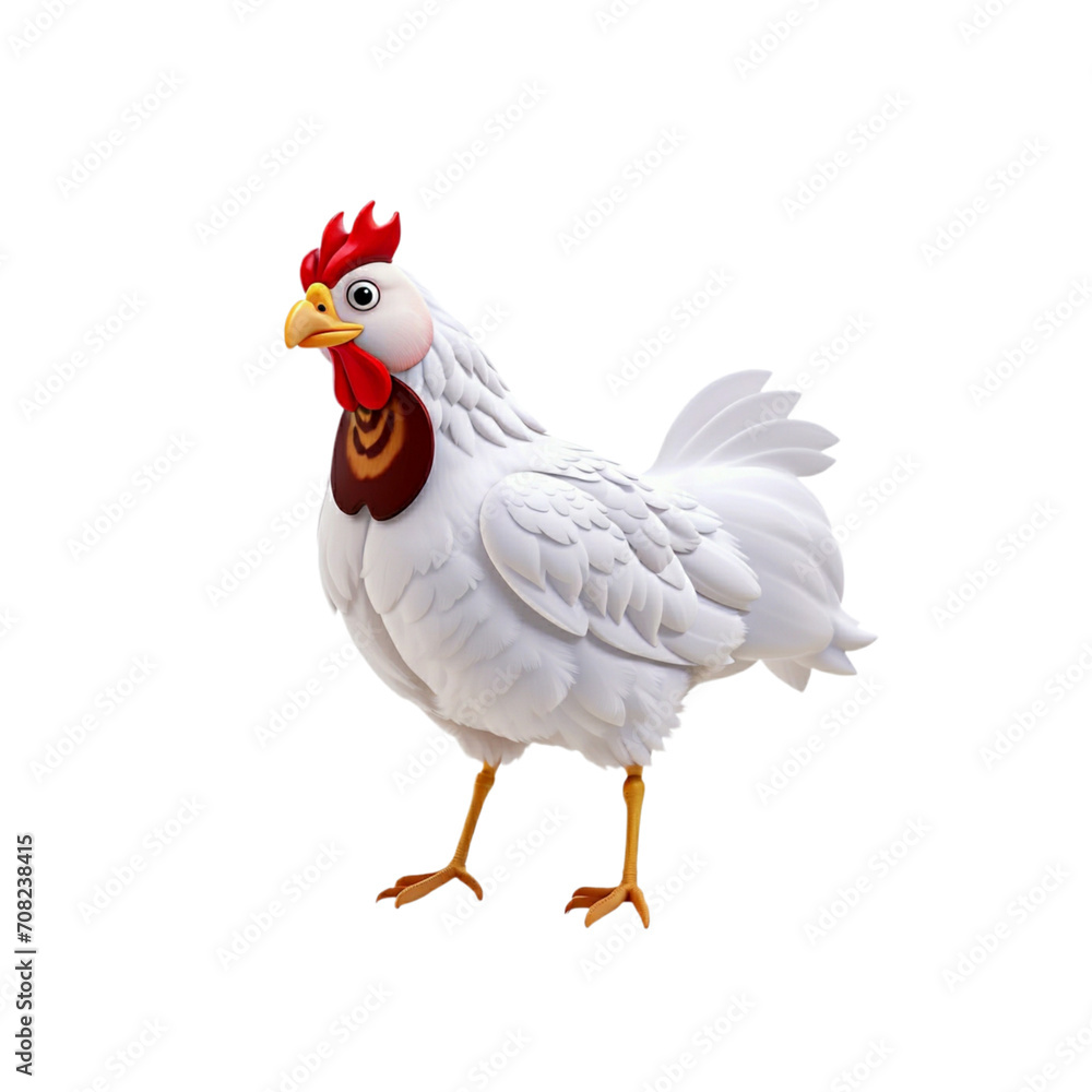 chicken, cartoon, animal, png