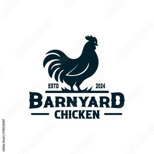 Chicken Farm Logo Collection Stock Vector