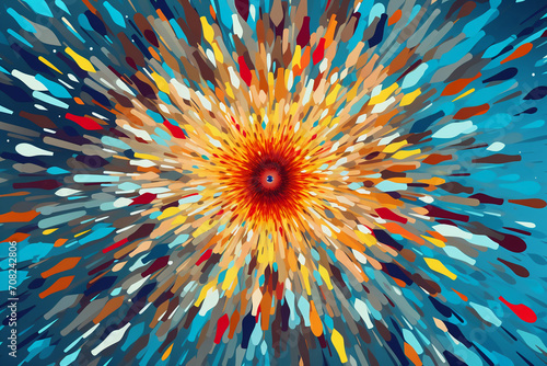 radial vector texture