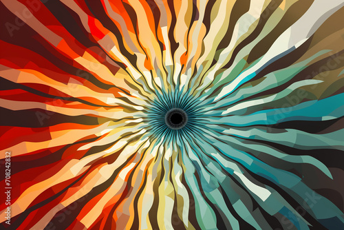 radial vector texture