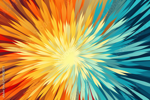 radial vector texture