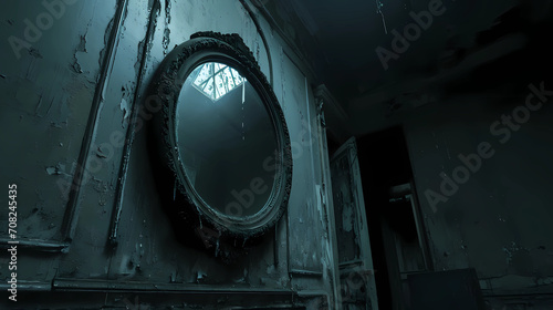 A haunted mirror photo