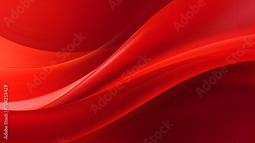 red curve abstract background