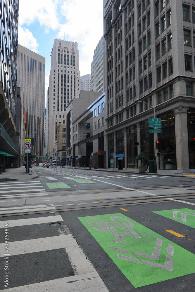 Fototapeta premium Downtown San Francisco: General View