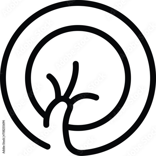 Dumplings icon outline vector. Streaming prepare. Casing minced