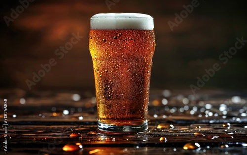 Pint of cold beer