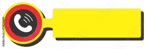 Call Banner Button With Icon 