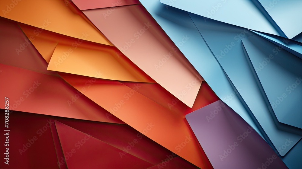Obraz premium Abstract paper texture with a slight color gradient background.