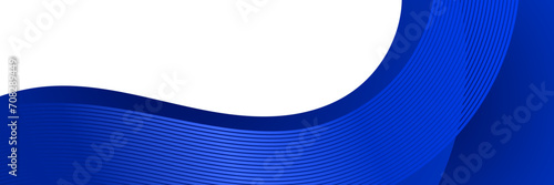 elegant blue gradient background with glowing lines