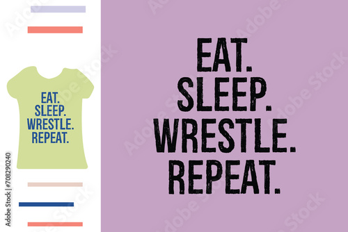 wrestle player t shirt design