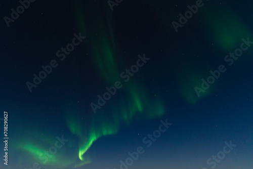 Aurora Borealis  Northern Lights  at Yellowknife  Northwest Territories  Canada