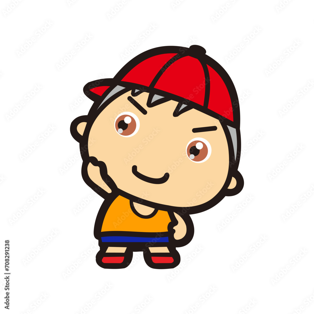 Make a Professional Kid Boy Cartoon Make a Professional Kid Boy Cartoon