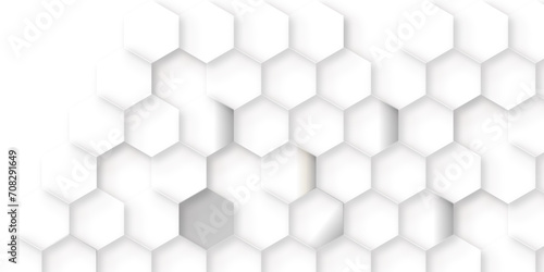 Fototapeta Naklejka Na Ścianę i Meble -  Abstract 3d background with hexagons backdrop background. Abstract background with hexagons. Hexagonal background with white hexagons hexagonal.