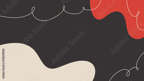 black red and white abstract background pastel color