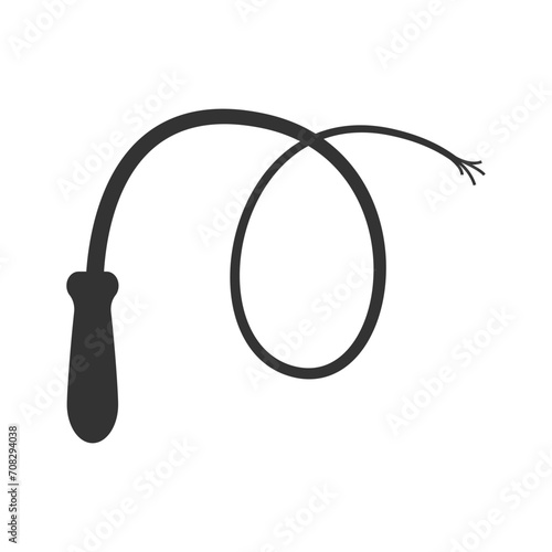 Whip icon,vector photo