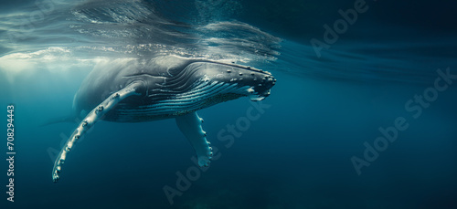  Humpback Whale   Majestic Ocean Guardians in a Spectacular Swim  Awareness Month Tribute To Humpback Whales.