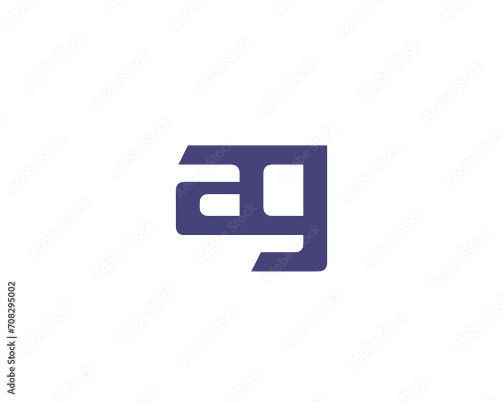 AG LOGO DESIGN VECTOR TEMPLATE AG LOGO DESIGN VECTOR TEMPLATE