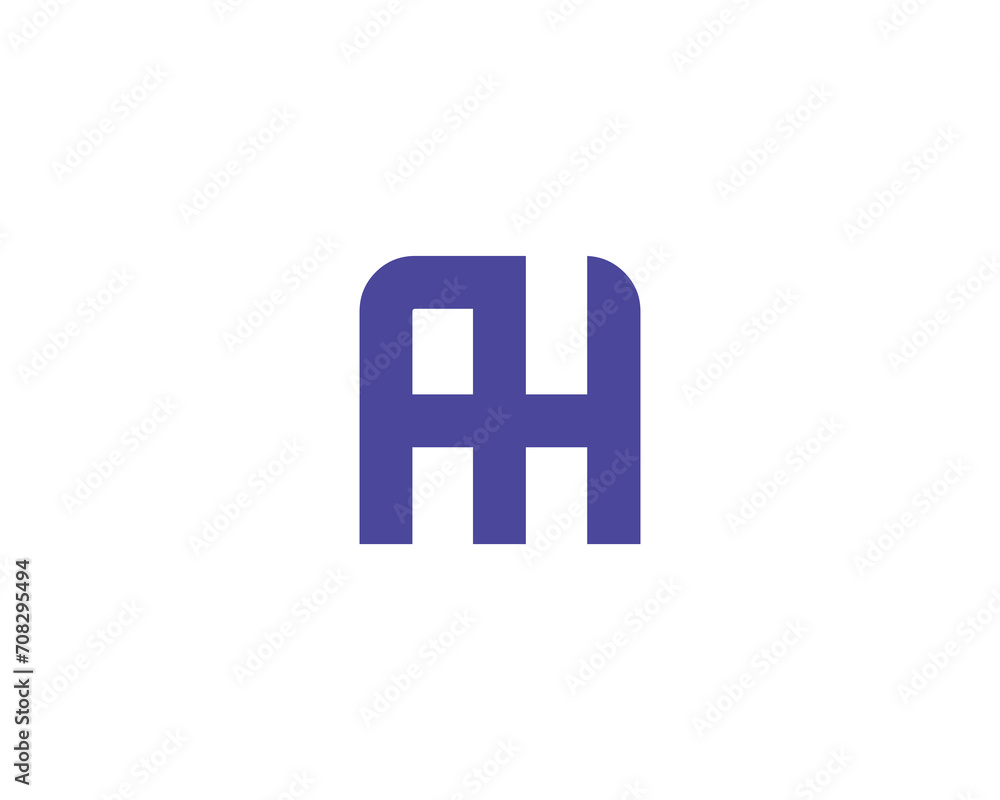 AH LOGO DESIGN VECTOR TEMPLATE AH LOGO DESIGN VECTOR TEMPLATE