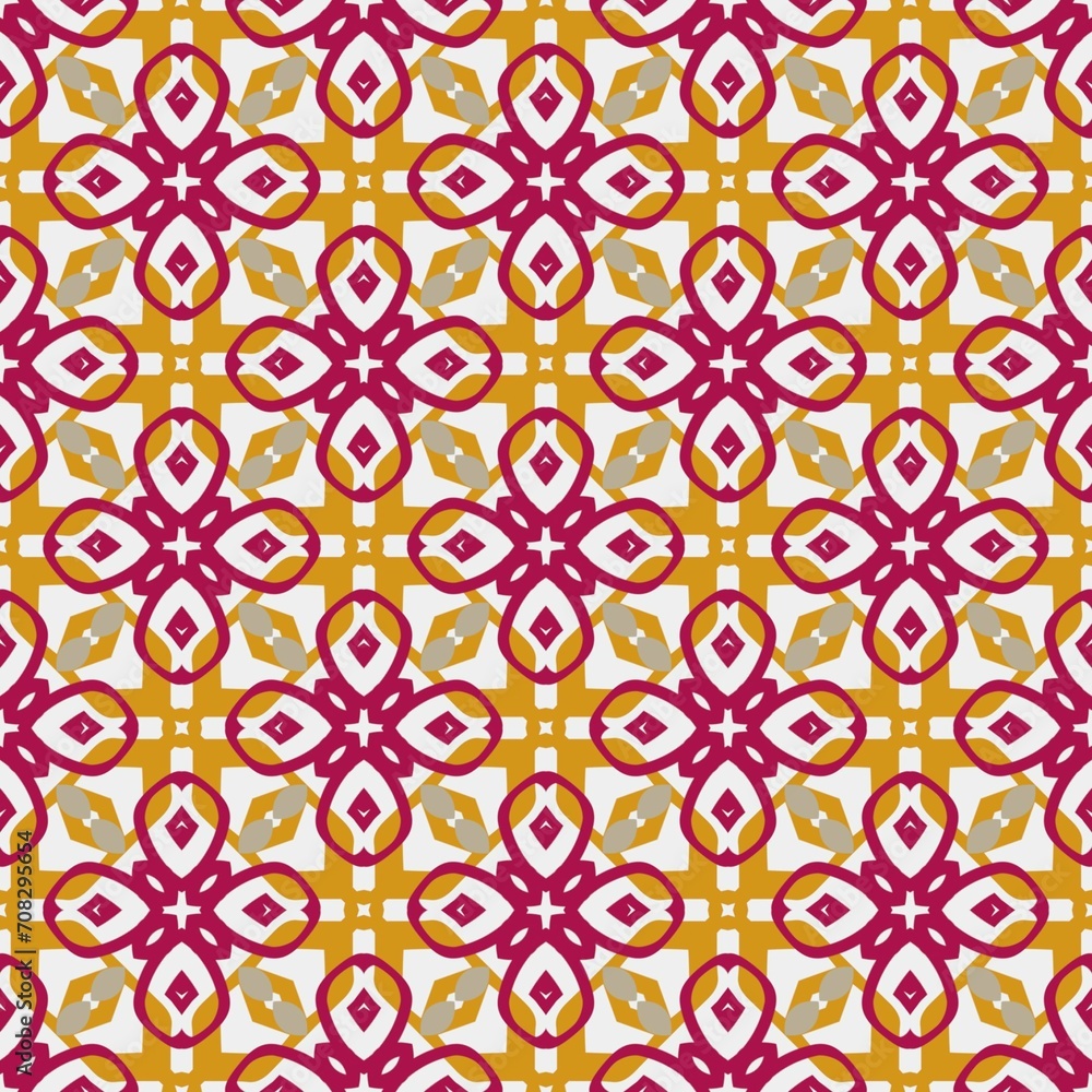 Abstract seamless pattern. Abstract background for fabric print, card, table cloth, furniture, banner, cover, invitation, decoration, wrapping. Repeating pattern.