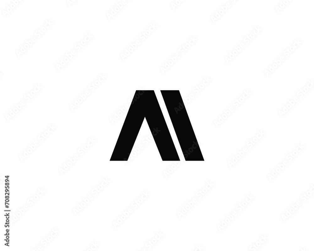 AI LOGO DESIGN VECTOR TEMPLATE AI LOGO DESIGN VECTOR TEMPLATE
